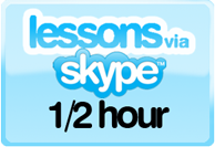 half hour skype music lesson